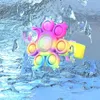 Spinner Figet Toys Anti Stress Armband Licht Armband Kawaii Push Bubble Kinder Weihnachtsgeschenke2508225