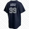 99 Aaron Judge koszulki baseballowe Giancarlo Stanton Gerrit Cole Anthony Rizzo Derek Jeter koszulka DJ LeMahieu Isiah Kiner-Falefa Marwin Gonzalez Harrison Bader