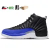 2024 2022 Fashion With Box Jumpman 12s Basketball Shoes For Women Mens Jor 12 Stealth Hyper Royal University Gold Playoffs Reverse Flu Game Black