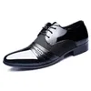 مصمم-إيطالي أحذية للرجال أنيقة الرجال أحذية الرجال الأعمال الزفاف buitso الأسود براءات الاختراع الجلود حجم كبير بورجوندي 47 48 zapatos hombres