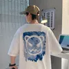 Privathinker Harajuku Teufel Gedruckt Männer Übergroße T-shirts Sommer Kurzarm T-shirts Paare Männer Baumwolle Tops 220527