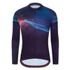 Chaquetas de carreras Diseño Primavera Otoño Tops de bicicleta Ropa MTB Camisas de bicicleta de montaña Ropa deportiva Camisetas de ciclismo de manga larga para hombres Carreras