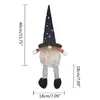 Party Decoratie Longbeen Halloween Gnome Doll ornamenten schattige cartoon dwerg elf Home Decor Celebration Desktop Decorations FestiveParty Deel