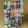 exotic carts packaging bags E-cigarette Atomizer Package pack Fruit flavor Medibles Infused Candy Edibles Packing Mylar Smell Proof Wholesale bag