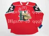 C2604 C202 Chandails Halifax Mooseheads de la LHJMQ 22 NATHAN MacKINNON 13 NICO HISCHIER 27 JONATHAN DROUIN Rouge Blanc Vert Chandails de hockey personnalisés à 100 %