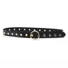 Cintos Chegada Mulher Cinto Senhoras Vintage Coração Fivela Lazer Calças de Couro Acessórios Ceinture Taille Haute FemmeBelts