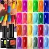 NXY Nail Gel Neon Polish 90 Color Series Mate Semi Semi Soak Off UV LED Barniz Manicure Art Abrigo superior 7 5ml 0328
