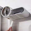 Dispenser per carta igienica impermeabile Porta carta igienica Scatola per fazzoletti da bagno Accessori per la conservazione di rotoli da parete 220523
