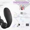 Dual Motors Anal Beads Butt Plug Vibrator For Men Male Masturbator Prostate Massager anus Dildo Adult sexy toys for Women Gays