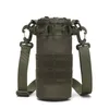 Bolsa de caminhada esportiva ao ar livre Assalto tático Combate Camuflagem Tática Molle Pack Bolsa de garrafa de água No11-666