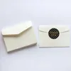 Подарочная упаковка 50/100 шт. Классический Kraft Blank Black White Mini Paper Oindences конверты свадебные приглашения конверт envelopegift