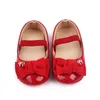 Baby Girl Shoes Bow PU Leather Princess Baby Shoes First Walkers Newborn Toddler Girl Crib Shoes