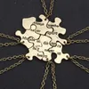 Anhänger Halsketten Männer und Frauen Halskette 6-teiliges Set Freunde Halsband Weibliche Klassenkameradin BFF Freundschaft Geburtstag Schmuck Geschenk 2022P