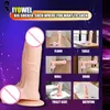 Adult Suction Cup Silicone Dildo Inflatable Pump sexy Toys For Women Machine Vagina Toy Masturbator Godemichet Monster Penis Clip