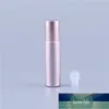 30pcs 10ml Pink Color Thick Glass Roll On Essential Oil Empty Perfume Bottle Roller Ball Bottle For Travel