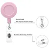 Easy to pull telescopic buckle Retractable Pass ID Card Badge Holder creative badges hanging ID buckles T9I001854