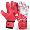 Janus Full LaTex Mesh Professional Football Mearchepere Thicken Finger Protection Guard målvakten Soccer Gloves 220613