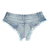 Pantaloncini sexy da donna Summer denim cotton foro rotto Ladies Skinny Sexy club super short jeans Girls