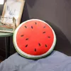 2022 linda sandía de peluche de juguete almohadas de plantas de dibujos animados Kawaii frutas almohada de juguete suave para regalos de cumpleaños ldren J220729