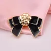 Штифты броши Эмамель Bowknot Magnet Brooch Safe Hijab Fashion Sharf рубашка воротника роскошные подарки для женских аксессуаров одежды Kirk22