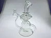 Biao Glass Glass Double Arm Style с чистой курительной трубкой нефтяная бурость кальян красиво спроектирован