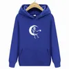 Kadın Hoodies Sweatshirts Hoodie Bayanlar Erkekler Harajuku Kawaii Giysileri Uzun Kollu Gevşek Polar Estetik Giyim Kafatası Raf Baskı Koleksiyon