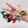 Collectable fans Durable PVC Video Game Controller Handle Pendant Keychain Player Keyring Game Supplies Fashion Jewelry Unisex