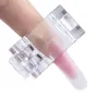 Fałszywe paznokcie 5/1PCS klip paznokcia akrylowy plastikowy fake palcem lakier przedłużanie końcówki szybkie budynek forma UV żel Manicure Builder narzędzie Prud