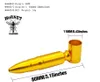 PIPE Metallrohrhersteller neue Mode kreative kostenlose tragbare zweiteilige Zigarettenspitze mit spitzem Ende