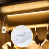 Night Lights 5V USB COB Lamp Smart PIR Motion Sensor Hand Scan LED Light Strip Tape Bedroom Home Kitchen Wardrobe Decor 1M 2MM 3M 4MNight