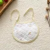 OC Cherry Baby Pacify Bibs Burp Tissu de coton double couche