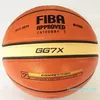 Pallacanestro fuso di alta qualità GG7X Taglia 7 Materiale PU Palla da basket Palla da allenamento per interni ed esterni 280g6973609