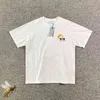 Rhude Tshirt 블랙 화이트 레이싱 카 남성 여성 고품질 Rh t 셔츠