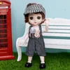13 MOVABLE FOUNTED PRINCESS DOLLS Toys Mini 16cm 112 BJD Doll Girls Toys 3D Eyes Makeup Dolls With Clothes 220815