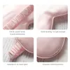 Party Favor Moft Portable Eye Mask Silk Snabb Sleep Cover Shade Patch Women Män