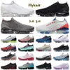 Fly Knit 3.0 Running Shoes 2.0 Triple Black White FK Oreo Pure Platinum Gray Future Crimson USA Electric Green Track Men Women Vapores Sports Outdoor Sporters