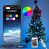 Saiten Alexa Assistent Smart Home Bar Hochzeitsfeier Dekoration Raum Dekor WiFi App LED LED Leuchten Vollfarbe Licht String