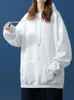 女性のフーディーズスウェットシャツ読みやすい2023特大のパルバーフード付きコットン厚い温かいゆるいパーカー女性230206