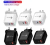 12w 18w usbc tipo c pd carregador de parede 24a carregadores ue eua reino unido adaptador para smartphone samsung huawei android com box6221483