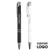 2pcs Custom Black White Ballpoint School Office Student Exam Signature Pens For Writing Stationery Supply Carve Names 220613