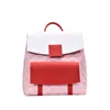 Women's Backpack Color Contrast Fashion Trend Large Capacity Backpack Color Contrast Casual Korean Women's Bag 220712