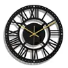 Duże nowoczesne zegar ścienny rzymski cyfra dekoracyjna
