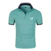 2022 Designer Men's Polos Shirts Male Casual Brand Cotton Short Sleeve High Quality Men Golf Shirt Summer Gym Top