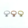 S925 Sterling Silver Couple Rings for Women Hardwear Series Personalità Round Ball Ring Relio freddo ed elegante Regalo per gioielli