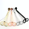 Scissors 4styles Candle Wick Trimmer Stainless Steel Oil Lamp Trim scissor tijera tesoura Cutter Snuffer Tool Hook Clipper 17cm