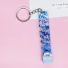 16CM Acrylic Card Puller Keychain Pendant Portable Contactless Grabber Card Keychains Keyring