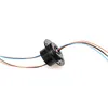 1 STKS Mini Through Hole Dia 10mm Holle Slip Ring 4CH 2A Elektrische Verzamelen Sleepring 360 ° Roterende Joint Connector voor DIY LED Light259U