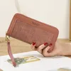 Wallets Arrival Women's Fashion Long Wallet Luxury PU Leather Snake Grain Clutch Purse Multi-function Card Holder Coin