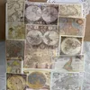 Gift Wrap 35pcs/Set Vintage Nautical Map Series Stickers Diy Scrapbooking Base Collage Junk Journal Happy Planner Decoration StickersGift