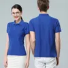 Mens customized shortsleeved Polo shirt Personalized top Ladies casual work advertising Polo shirt 220609